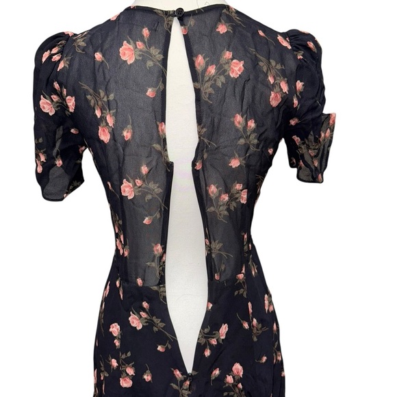 Reformation Violette Dress – Romy Floral Print - Picture 3 of 8